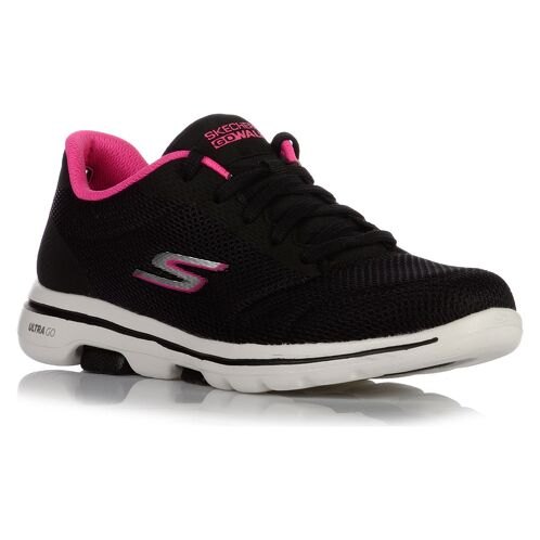 Pantofi sport SKECHERS pentru femei GO WALK 5 - FAITH - 124155BKHP