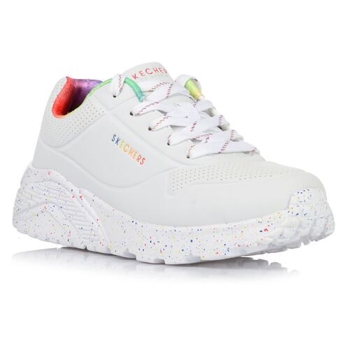 Pantofi sport SKECHERS pentru copii UNO LITE - RAINBOW SPECK - 310456LWMLT